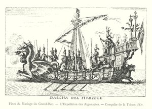 Fiestas del matrimonio del Gran Duque, La expedición de los Argonautas, Conquista del Vellocino de Oro de Italian School