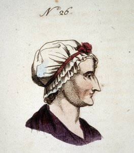 Figura número 26 representando el rostro de una mujer en 