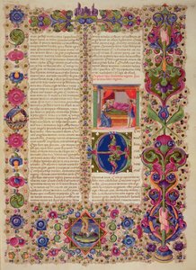 Fol.139r El Tercer Libro de los Reyes, de la Biblia de Borso d