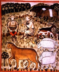 Fol.71r Animales castrados, ilustración de 