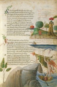 Fol. 62r, "Almo Sol, quella fronde ch