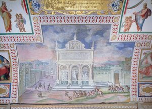 Fuente de Moisés, Piazza San Bernardo, Roma
