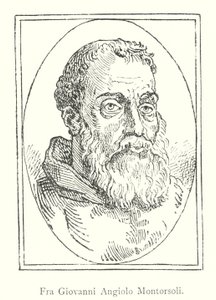 Fra Giovanni Angiolo Montorsoli (grabado) de Italian School