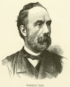 Francesco Crispi (grabado) de Italian School