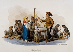 Franfellicaro (fabricante y vendedor de caramelos duros), Italia de Italian School
