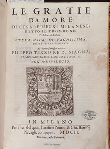 Frontispicio de Le Gratie d