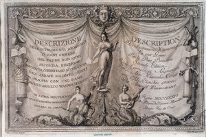 Frontispicio del Gabinetto armonico de Filippo Bonanni