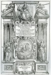 Frontispicio de Quattro libri dell