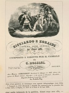 Portada de una reducción para clavecín de 