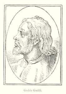 Gaddo Gaddi (grabado) de Italian School