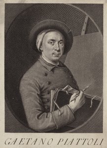 Gaetano Piattoli, pintor de retratos italiano de Italian School