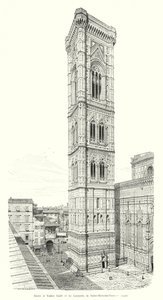 Giotto y Taddeo Gaddi, El Campanario de Santa María de las Flores