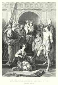 Giovanni Battista Rosso Fiorentino, La Madonna de Rosso, Colección del Palacio Pitti de Italian School