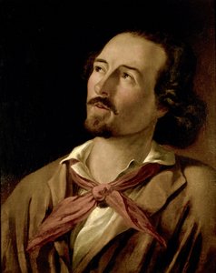 Goffredo Mameli (1827-1849) poeta y patriota del Risorgimento italiano. Pintura anónima del siglo XIX. Museo del Risorgimento Milán de Italian School