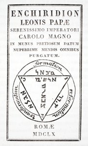 Grimorio del Papa León III de Italian School