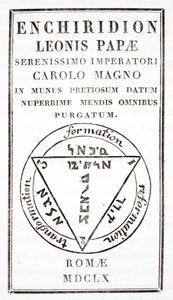 Grimorio del Papa León III de Italian School