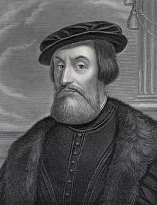 Hernán Cortés, grabado por William Holl, c.1830s de Italian School