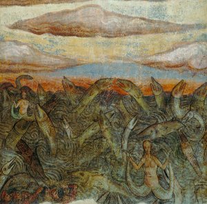 Los peces saltarán fuera del agua (detalle)