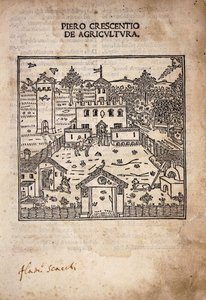 Portada ilustrada de "De Agricultura