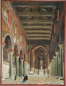 Interior del Duomo di Monreale, Sicilia