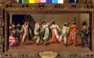 Máscaras italianas de la Commedia dell