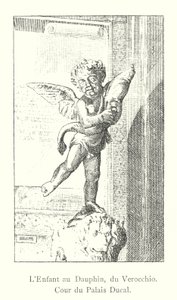 El niño con el delfín, de Verrocchio, Patio del Palacio Ducal de Italian School