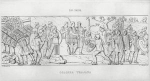 La Colonna Trajana, Columna de Trajano