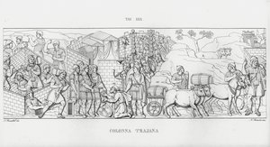 La Columna Trajana de Italian School