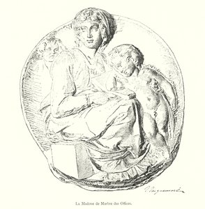 La Madonna de Mármol de los Uffizi de Italian School