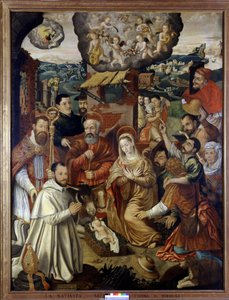 La natividad de Italian School
