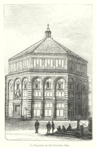 El Baptisterio de San Giovanni de Italian School