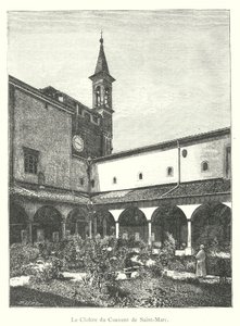 El claustro del convento de San Marcos de Italian School
