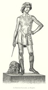 El David de Verrocchio, en el Bargello de Italian School