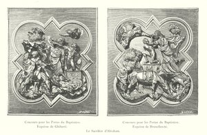 El sacrificio de Abraham de Italian School