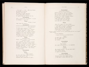 Libreto de Tosca de Giacomo Puccini, Edición Ricordi, Italia de Italian School