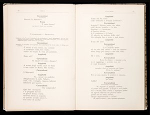 Libreto de Tosca de Giacomo Puccini, Edición Ricordi, Italia de Italian School