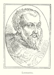 Lorenzetto (grabado) de Italian School