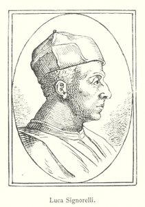 Luca Signorelli (grabado) de Italian School