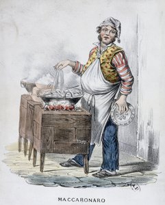 Vendedor de macarrones (Maccaronaro)