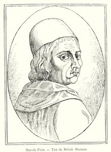 Marsilio Ficino, tomado del Museo Británico de Italian School