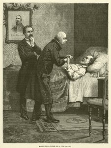 Mazzini en las Últimas Horas de Vida de Italian School