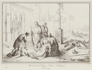 Muerte del Dogo Pietro Tradonico, 864