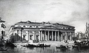 Proyecto del siglo XIX para la Academia de Bellas Artes de Venecia, grabado, Italia siglo XIX de Italian School