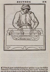 Página de Musica theorica por Lodovico Fogliani (1475?-1542) (o Ludovico Foliani) teórico musical de Italian School