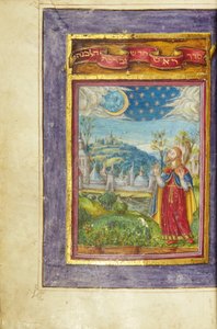 Página de un Machzor, Toscana, probablemente Florencia de Italian School