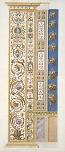 Panel de la logia de Rafael en el Vaticano, de Delle Loggie di Rafaele nel Vaticano, grabado por Giovanni Ottaviani (c.1735-1808), publicado c.1772-77 de Italian School