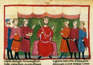 Pago de la multa al Gonfaloniere de Justicia de Italian School