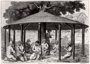 Sufíes persas, principios del siglo XIX de Italian School