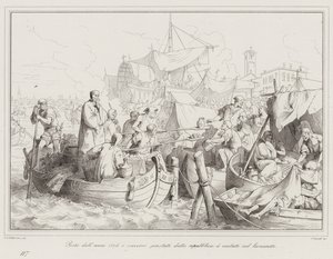 Peste del año 1576 y socorros prestados por la república a los enfermos en el Lazzaretto