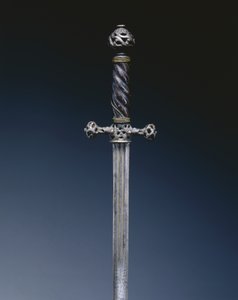 Espada de almohada, circa 1650